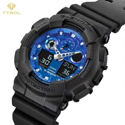 ساعت مچی مردانه کاسیو جیشاک CASIO G-SHOCK GA-100FL-1A