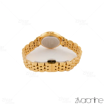 ساعت دنیل ولینگتون زنانه بند طلایی صفحه سفید 104941