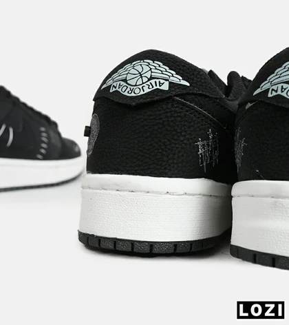 کفش کتانی مردانه و زنانه مشکی نایک NIKE jordan vodoo