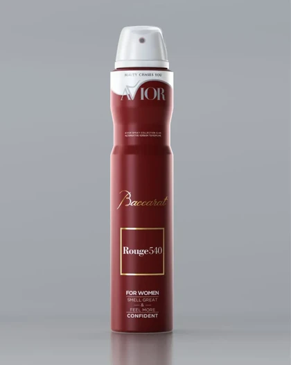 اسپری بدن زنانه اویور مدل Baccarat Rouge حجم 200میل