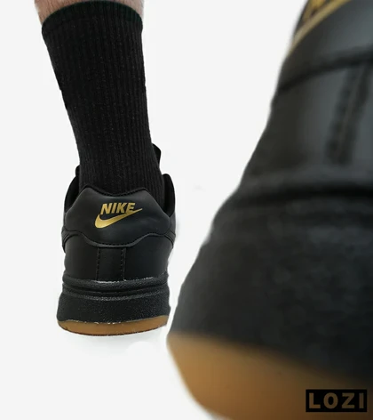 کفش کتانی مردانه و زنانه مشکی کرم NIKE AIR FORCE