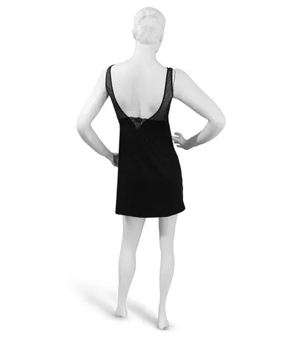 لباس خواب استرچ دانتل Neev نیو کد 4303 مشکی Black