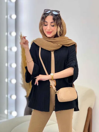 شومیز تک جیب شینا