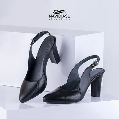 کفش زنانه چرم کد 5011009