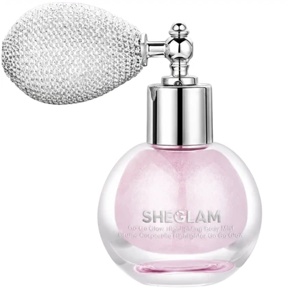 هایلایتر بدن شیگلم SHEGLAM اصل مدل Go Go Glow وزن 10g برای صورت، مو و بدن