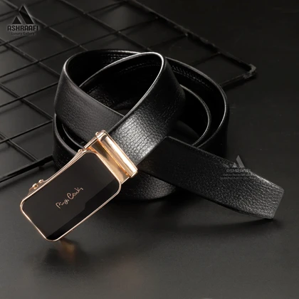 کمربند مردانه ریلی Pierre Cardin Leather Ratchet Belt BL18