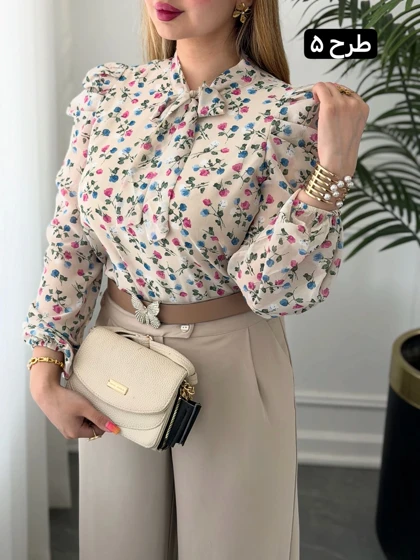 شومیز روژین 0495