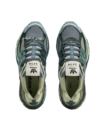 کتانی ویتنامی آدیداس ایکس اس اف تی ام ادیستار کوشن سبز Adidas x SFTM Adistar Cushion Shadow Green