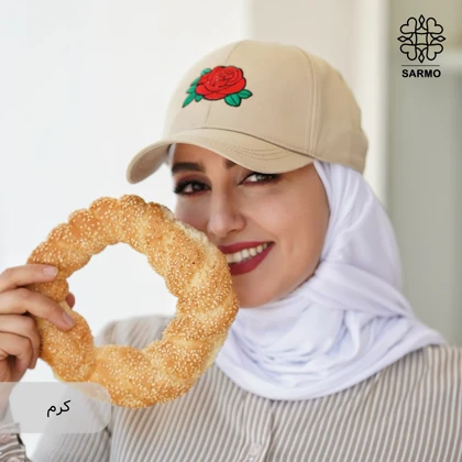 کلاه زنانه اسپرت گل‌دار