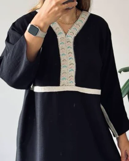 کفتان مشکی محرمی مجلسی پروا