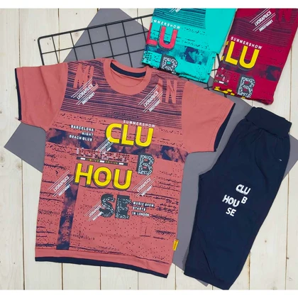 تیشرت و شلوارک پسرانه CLU