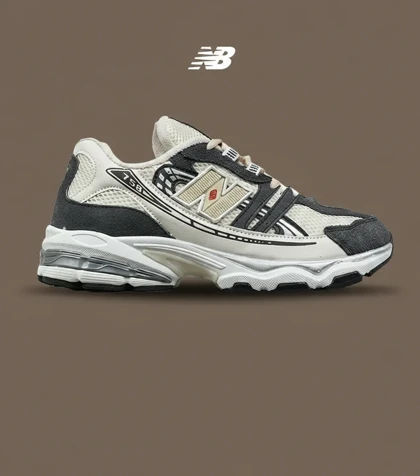 کفش کتانی مردانه و زنانه کرم طوسی NEW BALANCE 758 مدل 9024