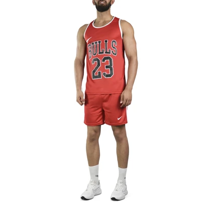 ست رکابی و شلوارک ورزشی شیکاگو بولز مدل PY-BULLS 23 قرمز