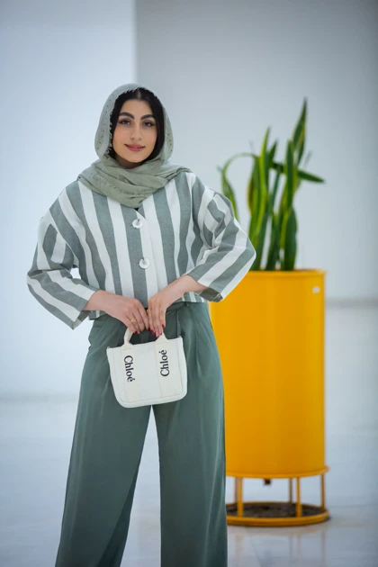 کت کراپ راه راه