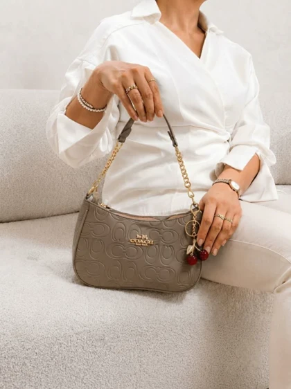 کیف زنانه GUCCI قایقی موکا گوچی ترند مد