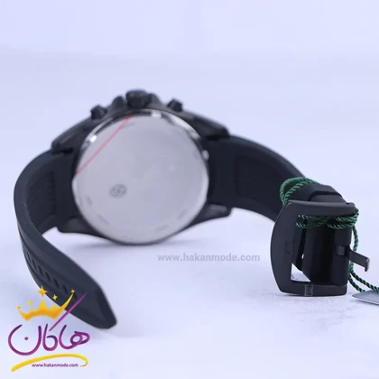 ساعت مچی عقربه ای کرست مردانه بند رابر مشکی 6275/5