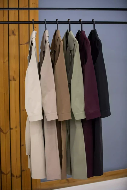 مانتو پارکا بلند ژیله دار الیکا