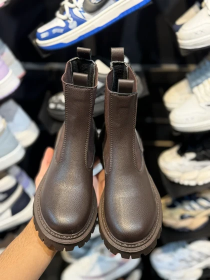 نیم بوت زنانه کش دار طرح برشکا