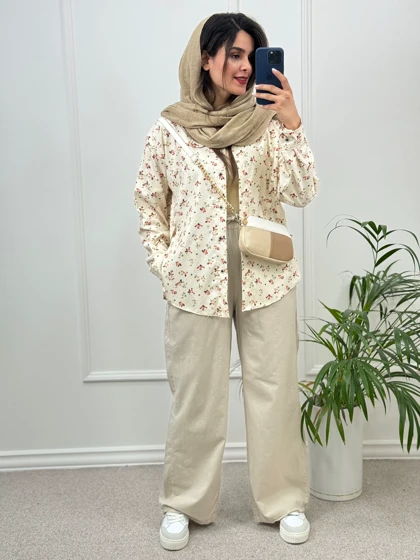 مانتو شومیزی کبریتی بهاری