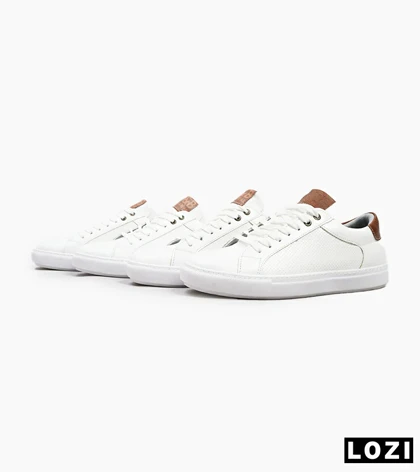 کفش اسنیکرزمردانه سفید PULL& BEAR