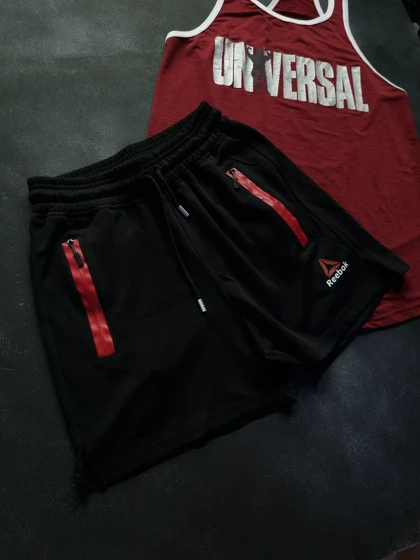 ست رکابی یونیورسال + شلوارک ریبوک