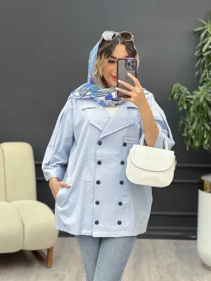 مانتو لینن ده دکمه