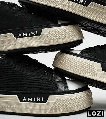 کفش اسنیکرزمشکی Amiri Simple