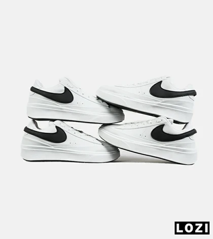 کفش نایک مردانه و زنانه سفید مشکی Nike Blazer Phantom Low مدل 7265