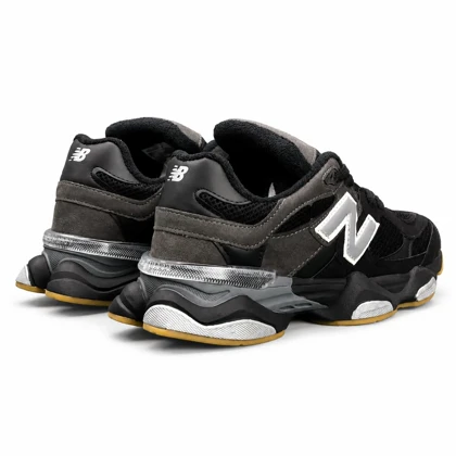 کفش کتانی مردانه مدل نیوبالانس 9060 مشکی طوسی New Balance 9060