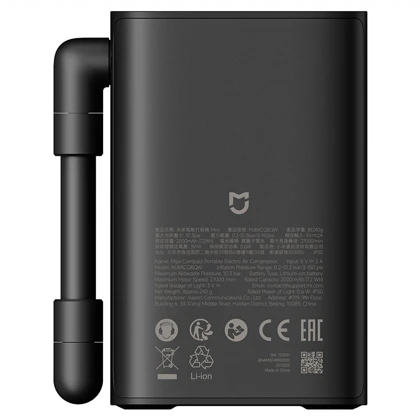 پمپ باد شیائومی میجیا Xiaomi Mijia مدل MJBXCQBQW قابل حمل