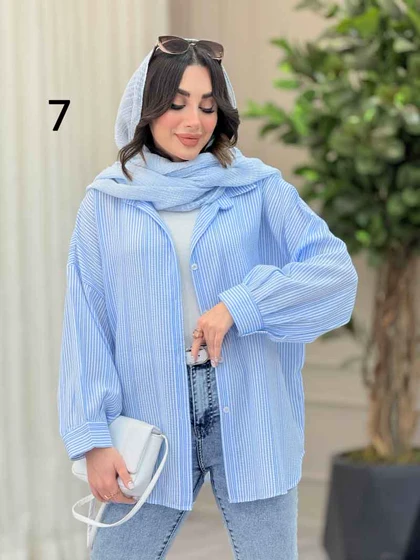 شومیز طرح دار دایانا