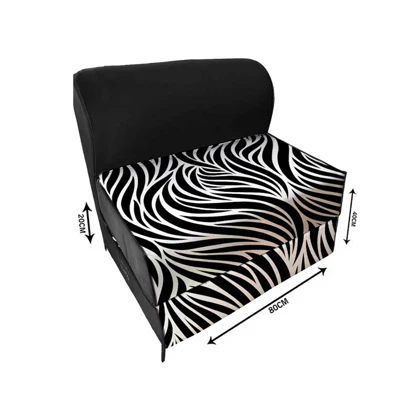 کاناپه تخت شو یک نفره مینیمال مونوکروم مدل M1069