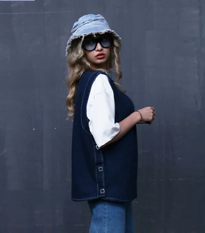 وست بغل دکمه Pinki 3318 در دو رنگ