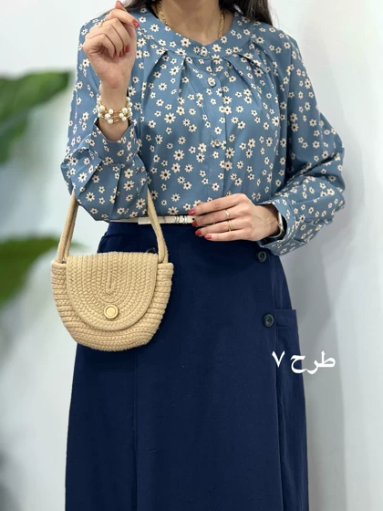 ست بلوز و دامن هما 7 کد 3053