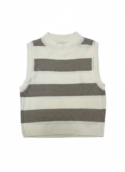 تاپ بافت راه راه زنانه رزمری مدل Rose Merry CL3253