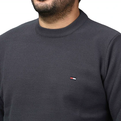 پلیور بافت فندقی مردانه مدل 659856