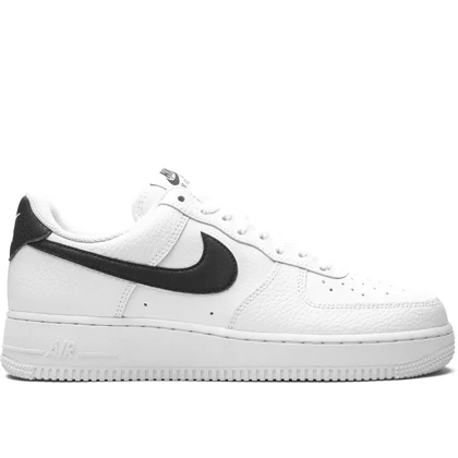 کتانی نایک ایر فورس سفید مشکی مسترکوالیتی Nike Air Force 1 Low '07 "White/Black" sneakers