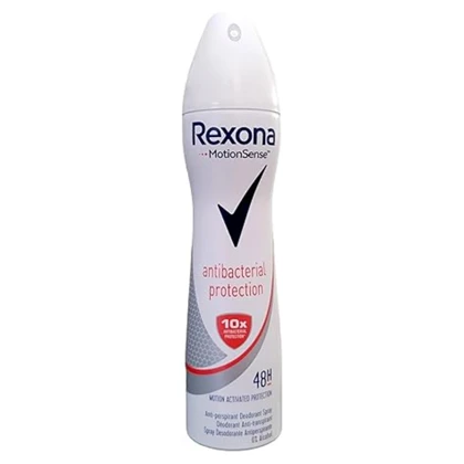 اسپری دئودورانت و ضد تعریق مردانه رکسونا مدل Rexona Antibacterial Protection