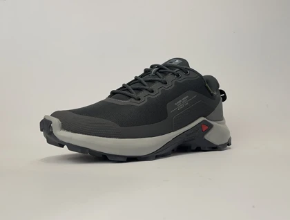 کفش ضدآب مردانه آی رانر I-runner رنگ طوسی رویه برزنتی