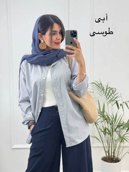 مانتو راه راه ترندی