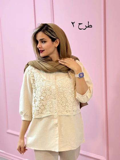 شومیز مانتویی آوا