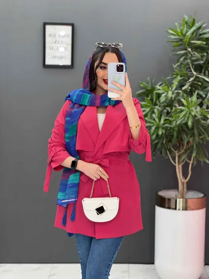 مانتو بالاژیله آستین سگک