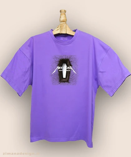تیشرت لش مردانه و زنانه طرح متالیکا کد 924