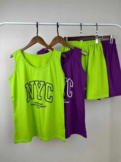 ست تاپ و شلوارک NYC