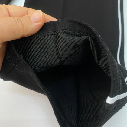 شلوار بگ بغل نواری