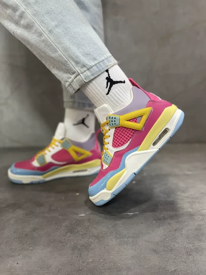 کتانی زنانه ورزشی نایکی جردن 4 (برند کاپلان)