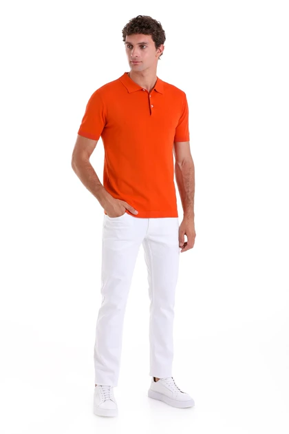 تیشرت یقه پولو مردانه hatemoglu