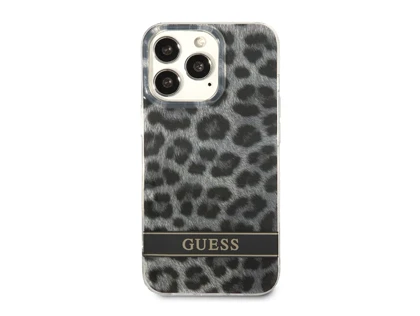 قاب محافظ براق آیفون 13 پرو طرح پلنگی CG Mobile iphone 13 Pro Guess Leopard Hard Case