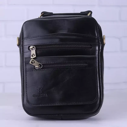 کیف دوشی چرم چرمسال کد 812