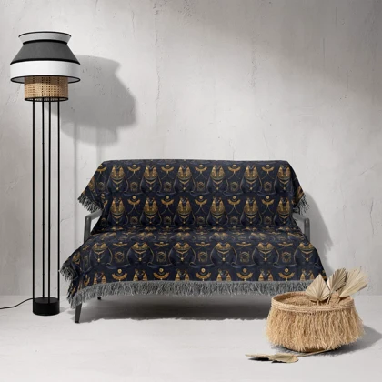 شال مبل ریش دار classic 195